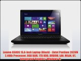 Lenovo G500S 15.6-inch Laptop (Black) - (Intel Pentium 2020M 2.4GHz Processor 8GB RAM 1TB HDD