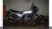 ASTI, GRAZZANO BADOGLIO   KAWASAKI  Z 550 F UNITRAK CC 550 IMMATRICOLATA 1984