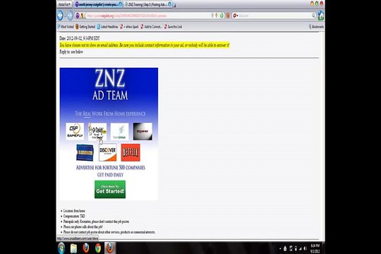 ZNZ Training - Posting on Classified Sites