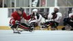 NHL stars surprise sled hockey team. Beautiful sport moment!