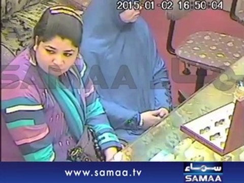 Jewelry thief caught on CCTV