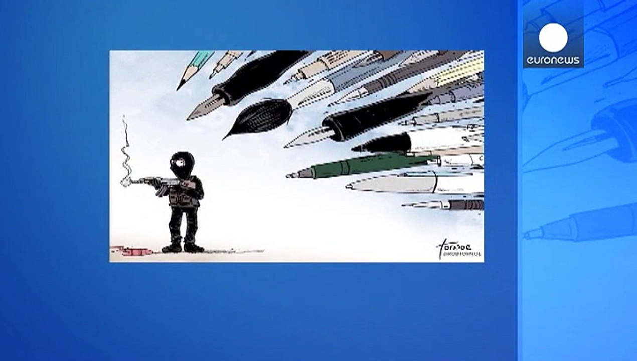 Trauer um kollegen: karikaturisten lassen stifte sprechen