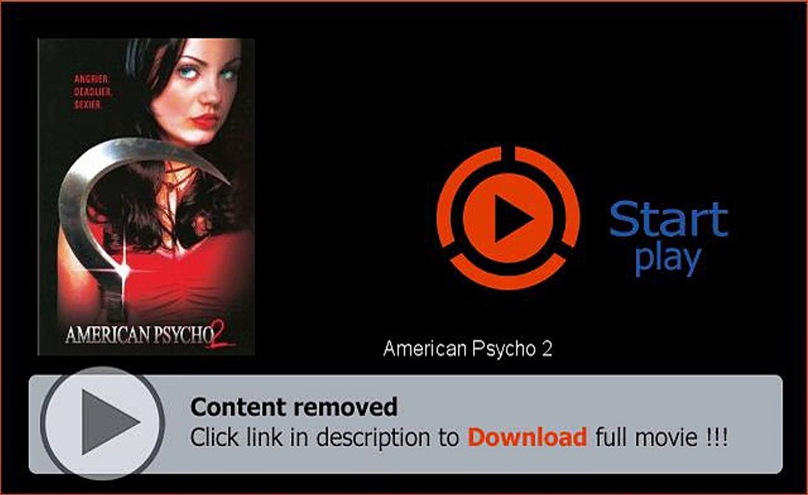 Download American Psycho 2 DVD