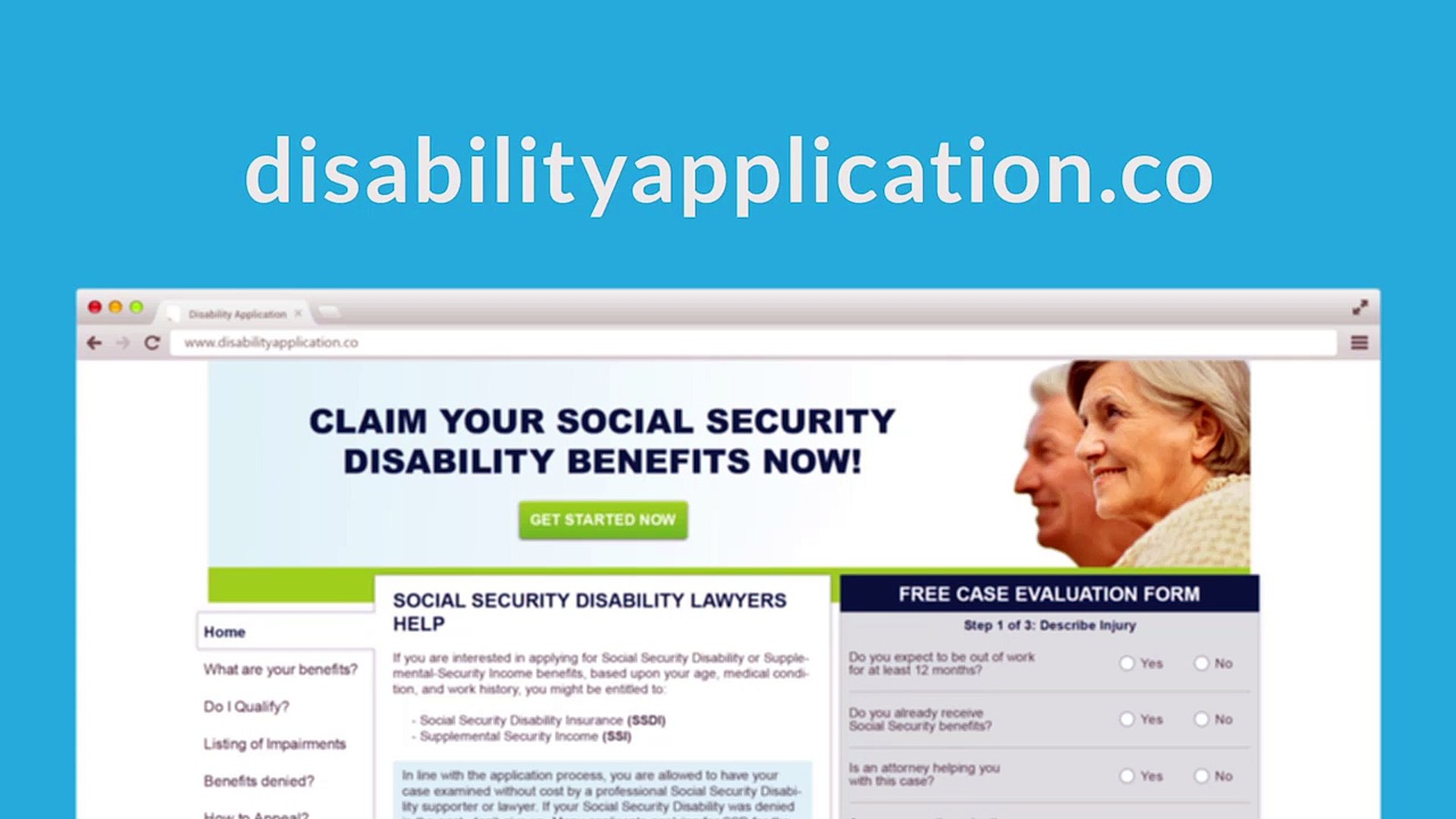 ⁣Social Security Disability Lawyer-Disabilityapplication.co