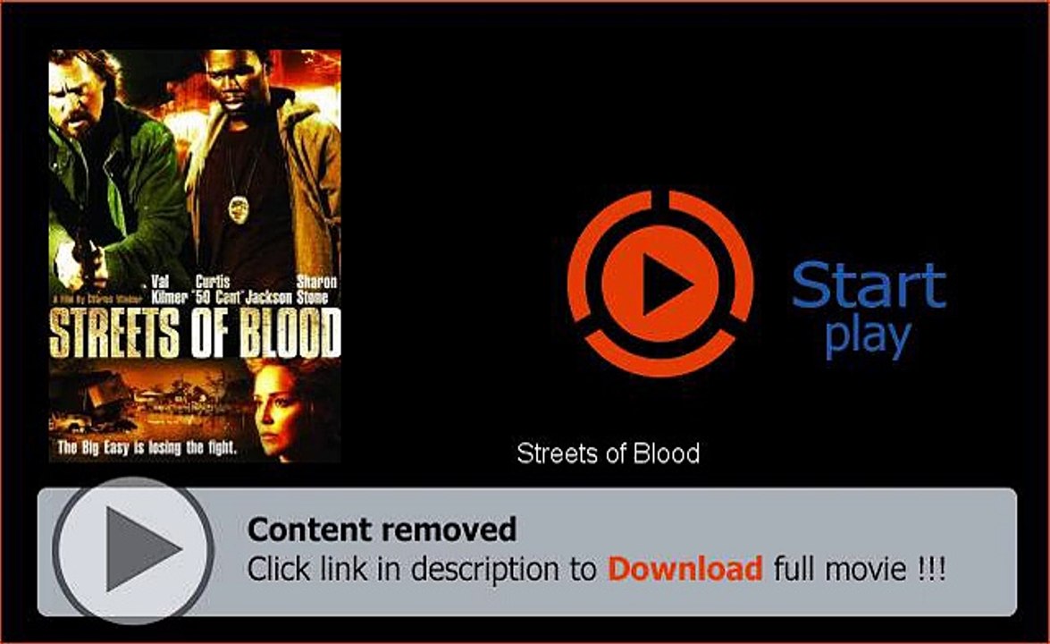Streets of Blood Online Streaming
