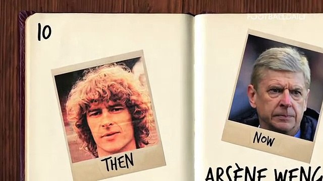 Famous Football Managers...When They Were Younger!