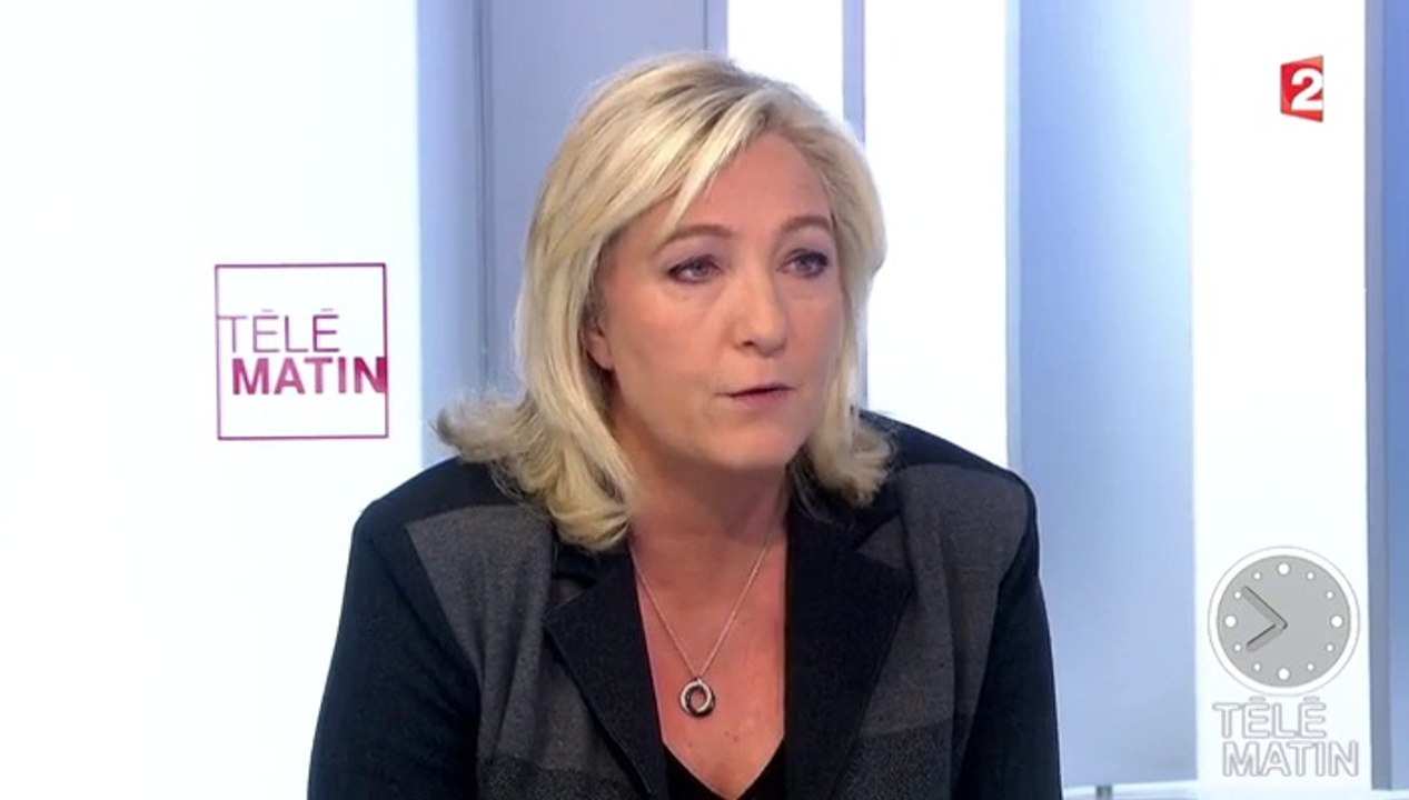 Marine Le Pen - 8 janvier 2015