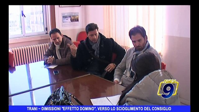 TRANI | Dimissioni 'effetto domino', verso lo scioglimento del consiglio