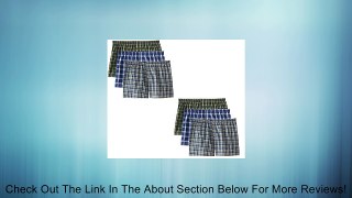 Hanes Big Boys' 3 Pack Woven Boxer, Assorted, Tartan Plaid Review