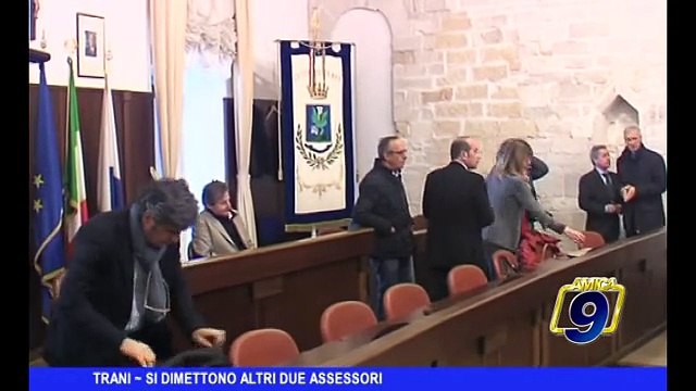 TRANI | Si dimettono altri due assessori