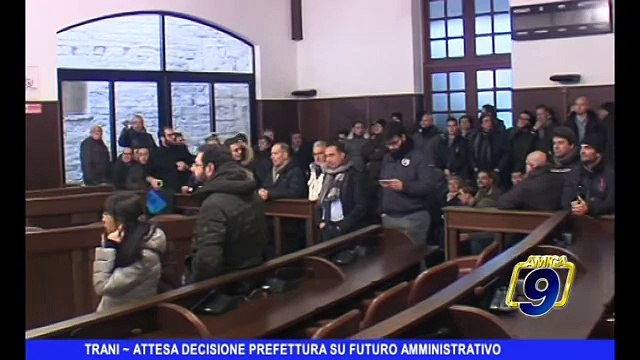 TRANI | Attesa per decisione Prefettura su futuro amministrativo