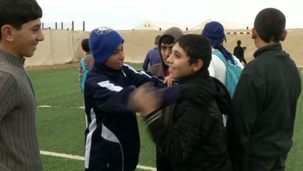 FOOT : À Zaatari, le foot comme lueur d'espoir (4/5)