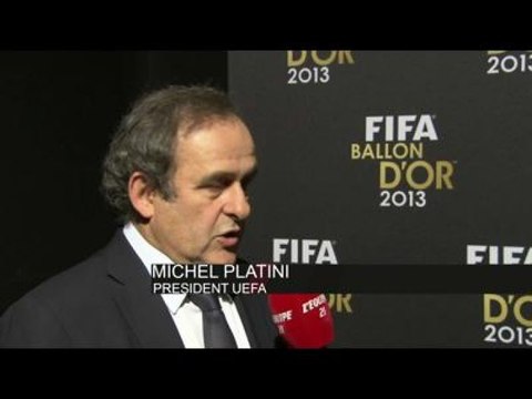 FOOT - FIFA Ballon d'Or - Platini : Dans trois ans, ce sera encore Ronaldo-Messi