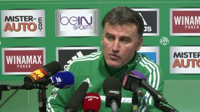FOOT - L1 - ASSE - Galtier : «Des joueurs ont failli»