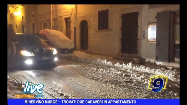 MINERVINO MURGE | Trovati due cadaveri in casa, si attende esito autopsia