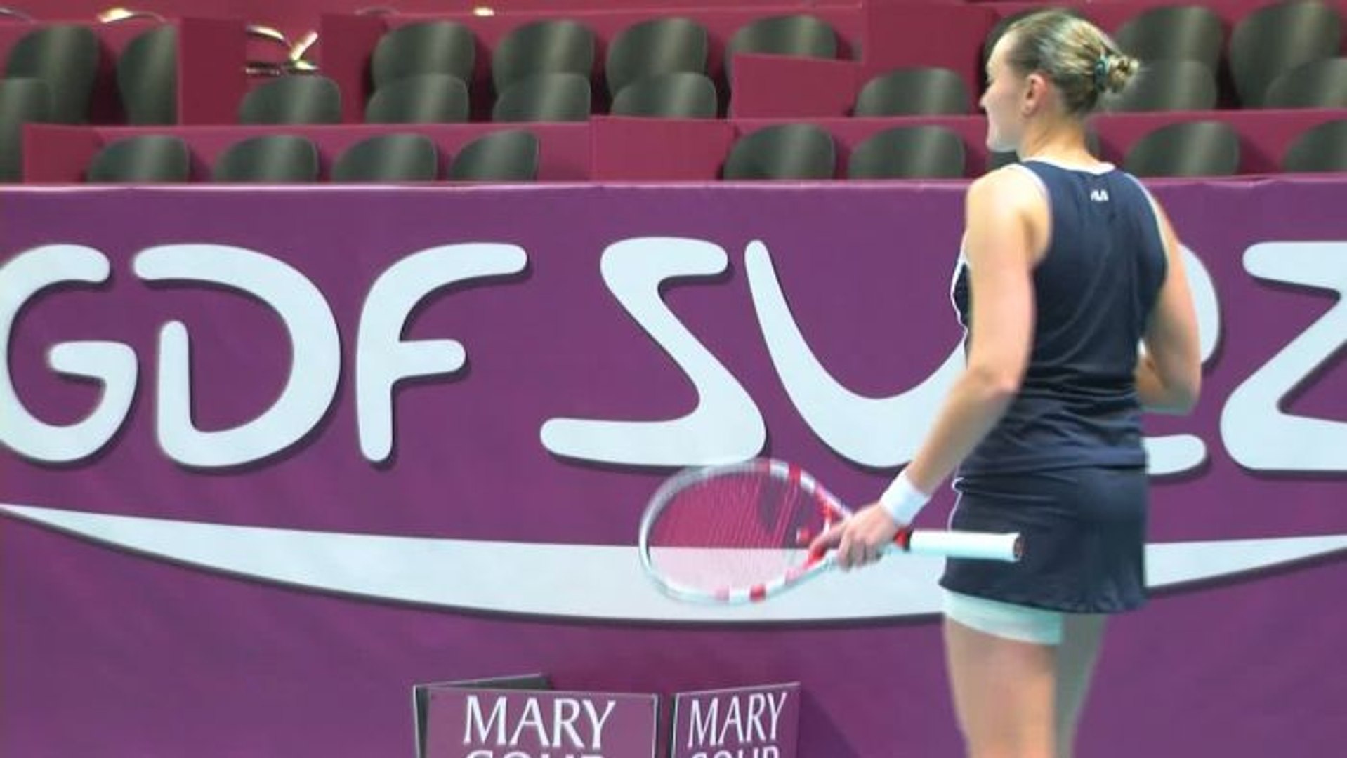 TENNIS - WTA - Paris : GDF-Suez, c'est fini ! - Vidéo Dailymotion