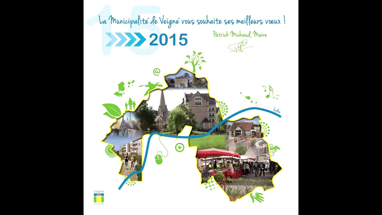 Vallée de l'Indre, verte et vivante - Voeux 2015