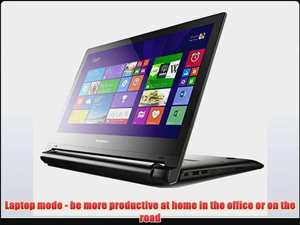 Lenovo Flex 2.14-inch Full-HD 1080p Multimode Touchscreen Laptop (Black) - (Intel I3-4010U