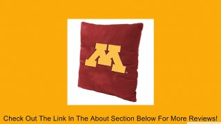 MINNESOTA GOLDEN GOPHERS NCAA TEAM PLUSH PILLOW (16IN X 16IN) Review