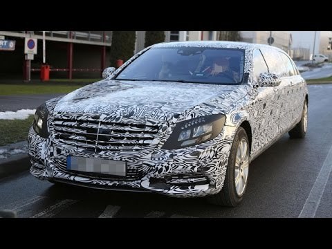 Mercedes-Benz S-Class Pullman Spied Inside Out With Interiors