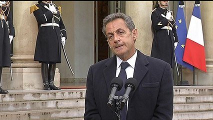 Sarkozy: "On peut certainement travailler à améliorer nos dispositifs" de sécurité