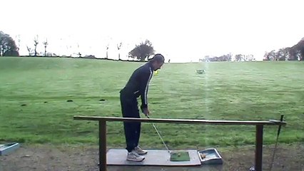 Coup de fer 7 à 165 mètres vue de derrière