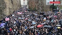 Saint-Brieuc. Des milliers de lycéens dans la rue