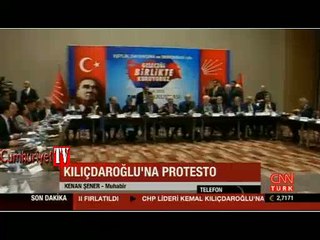 Kılıçdaroğlu'na ayakkabı fırlatılma anı