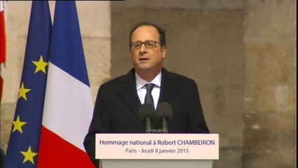 François Hollande : "Il ne faut jamais se laisser impressionner"