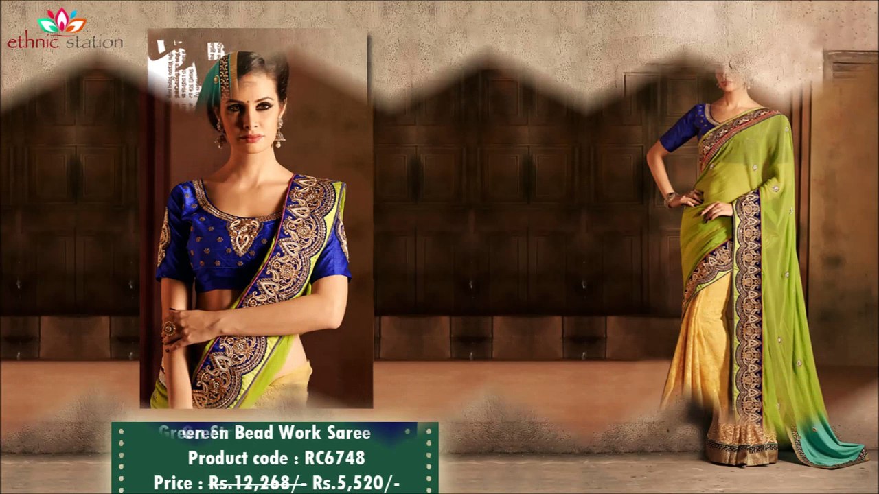 Get Ready To Dazzle with Latest Party Wear Sarees Collection