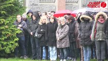 L'hommages des policiers de Rennes à leurs collègues morts à Paris
