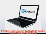 HP 15.6-inch Pavilion Notebook PC (Sparkling Black) - (Intel Core i5 1.6GHz 4GB RAM 1TB HDD