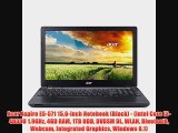 Acer Aspire E5-571 15.6-inch Notebook (Black) - (Intel Core i3-4030U 1.9GHz 4GB RAM 1TB HDD