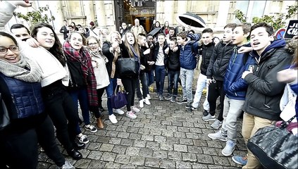 Les lycéens de Jean Jaurès mobilisés à Reims #jesuicharlie