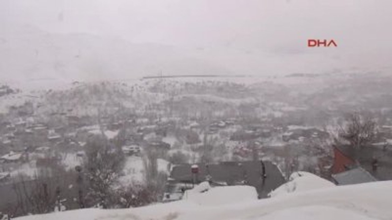 Bitlis-Van, Hakkari ve Bitlis'te 604 Köy ve 229 Mezranın Yolu Kapalı