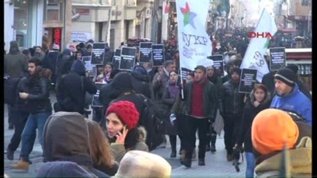 Fransa Başkonsolosluğu Önünde Charlıe Hebdo Protestosu