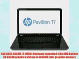 Hewlett Packard E0J75UARABA Hp Pavilion 17-e049wm Amd A10-5750m X4 2.5ghz 8gb 750gb Dvd+/-rw