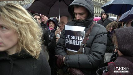 Minute de Silence à Paris en Solidarité avec Charlie Hebdo ✨