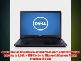 Dell Inspiron 15 i15rv 153521 156 Laptop 4th Generation Core i54200U 6GB RAM 750GB HDD Windows 7 Home Premium