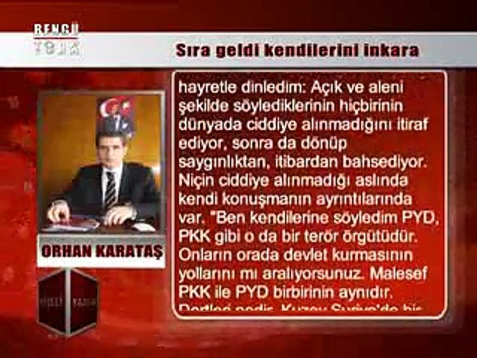 KÖŞELİ YAZILAR - ORHAN KARATAŞ 08.01.2015