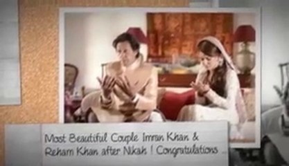 Most Beautiful Couple Imran Khan & Reham Khan