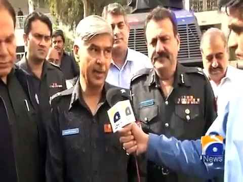 Geo News Headlines 6 January 2015_ IG Sindh meeting