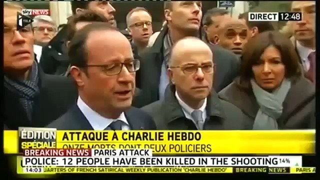 RAW FOOTAGE Paris France Terrorists Attacking Charlie Hebdo Magazine 7-1-2015