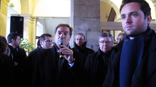 Le discours du maire d'Hazebrouck après l'attentat à Charlie Hebdo