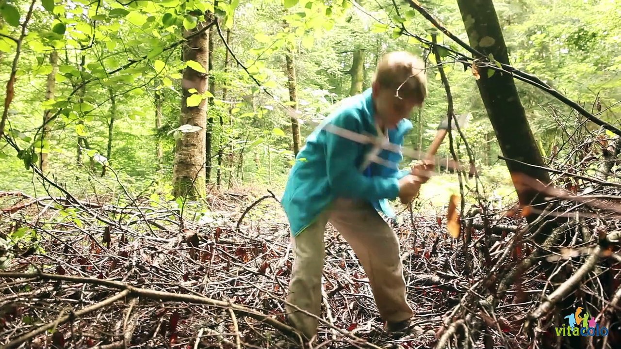 Colonie de vacances Mission Cabane par Vitacolo