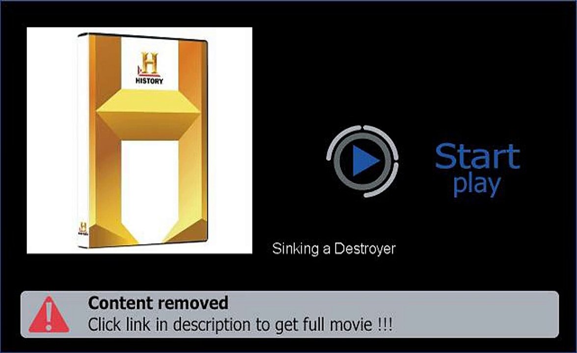 Download Sinking a Destroyer Movie Online