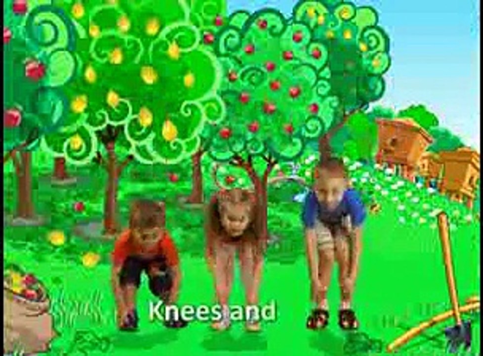 English Nursery Rhymes Children Songs - Head, shoulders, knees and toes - Animation Rhymes