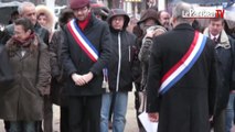 Hommage aux victimes de Charlie Hebdo à Noisiel