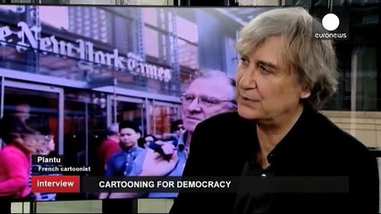 Plantu  la caricature au service de la d'émocratie