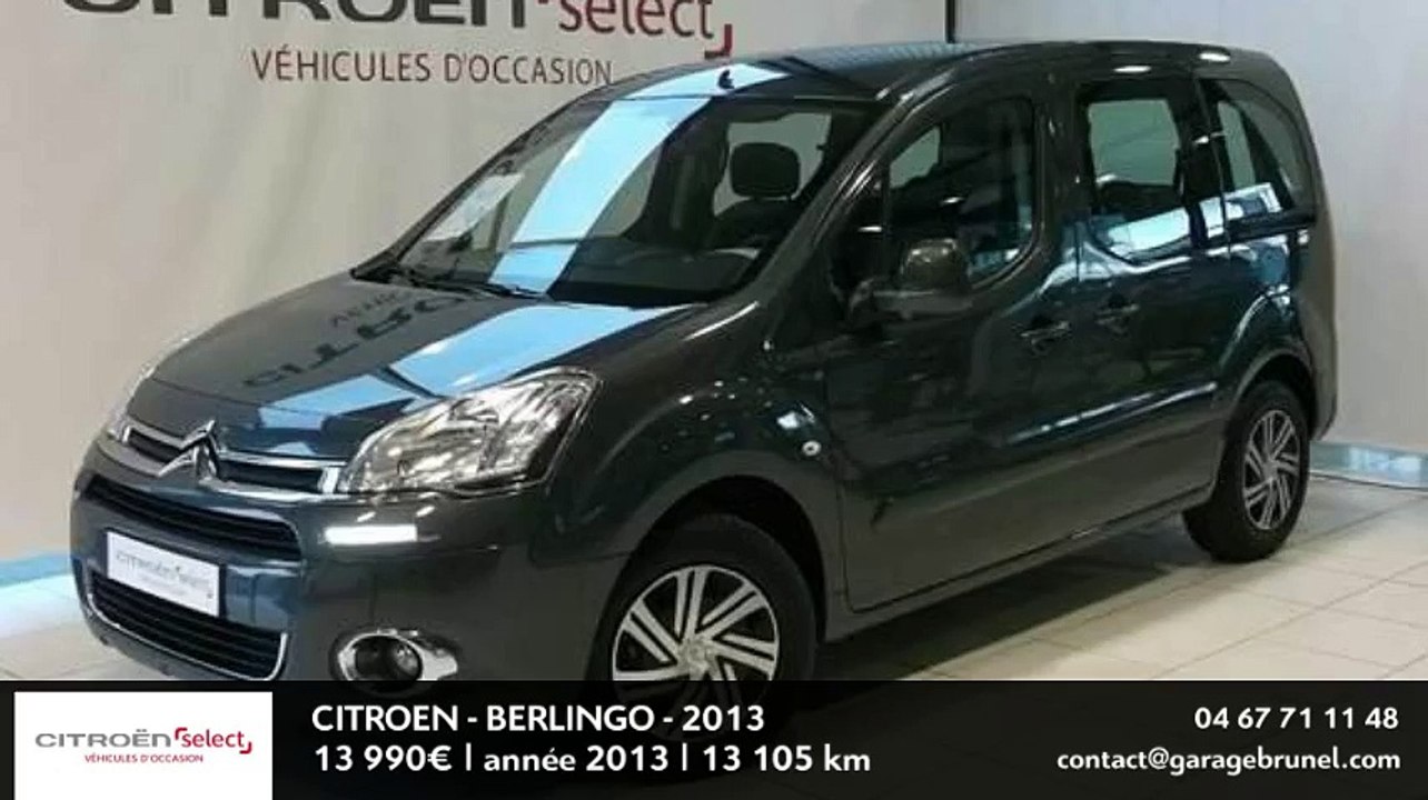 Annonce Occasion CITROëN Berlingo II Multispace HDi 90 SEDUCTION 2013